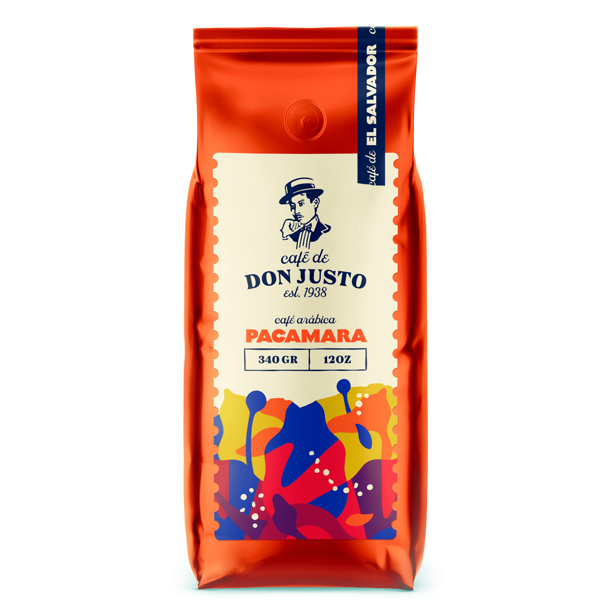 Pacamara: Proceso Honey, Grano, 12oz