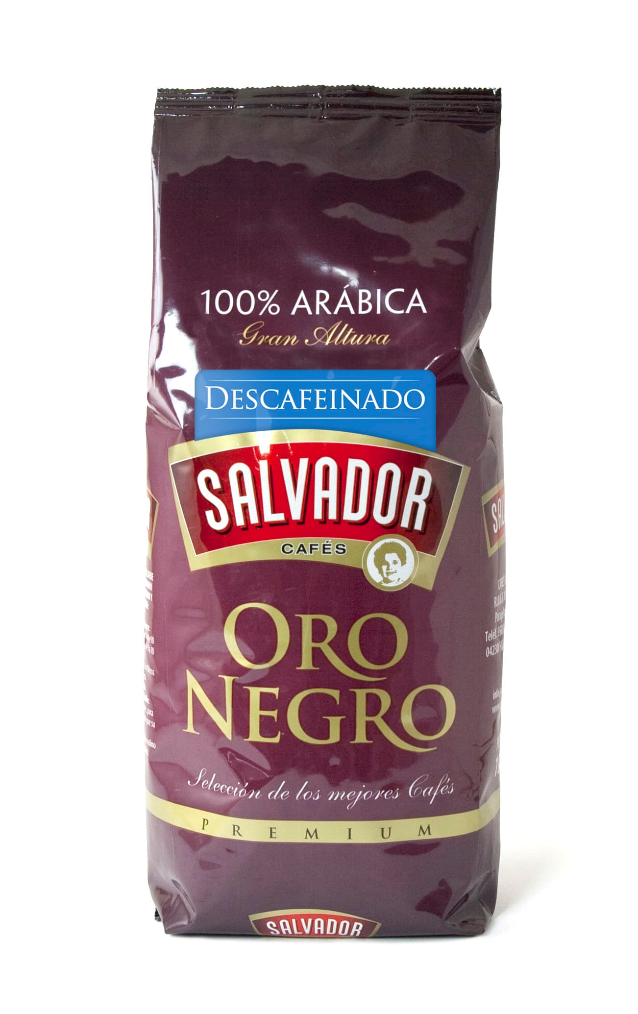Café Descafeinado Oro Negro 1 kg.