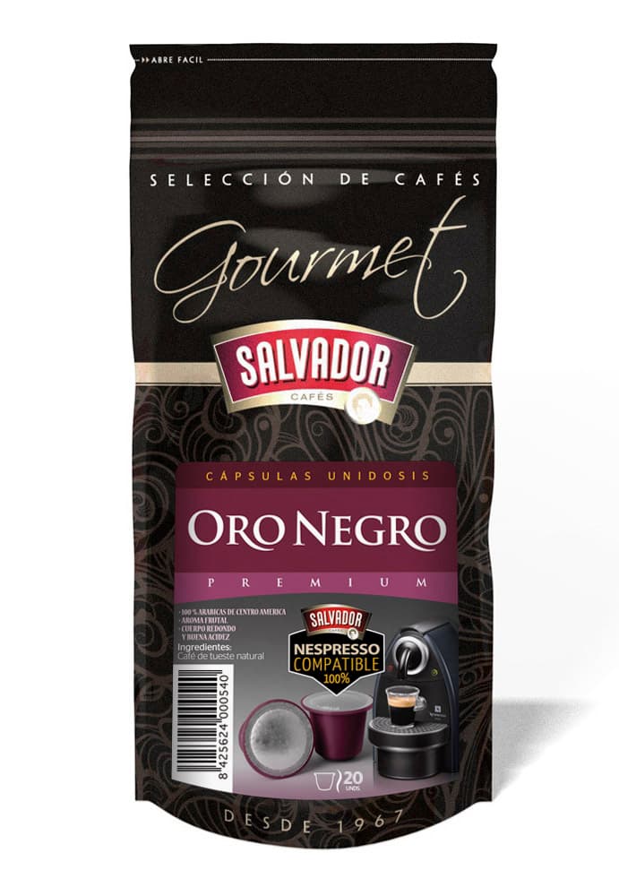 Café Oro Negro capsulas compatibles Nespresso