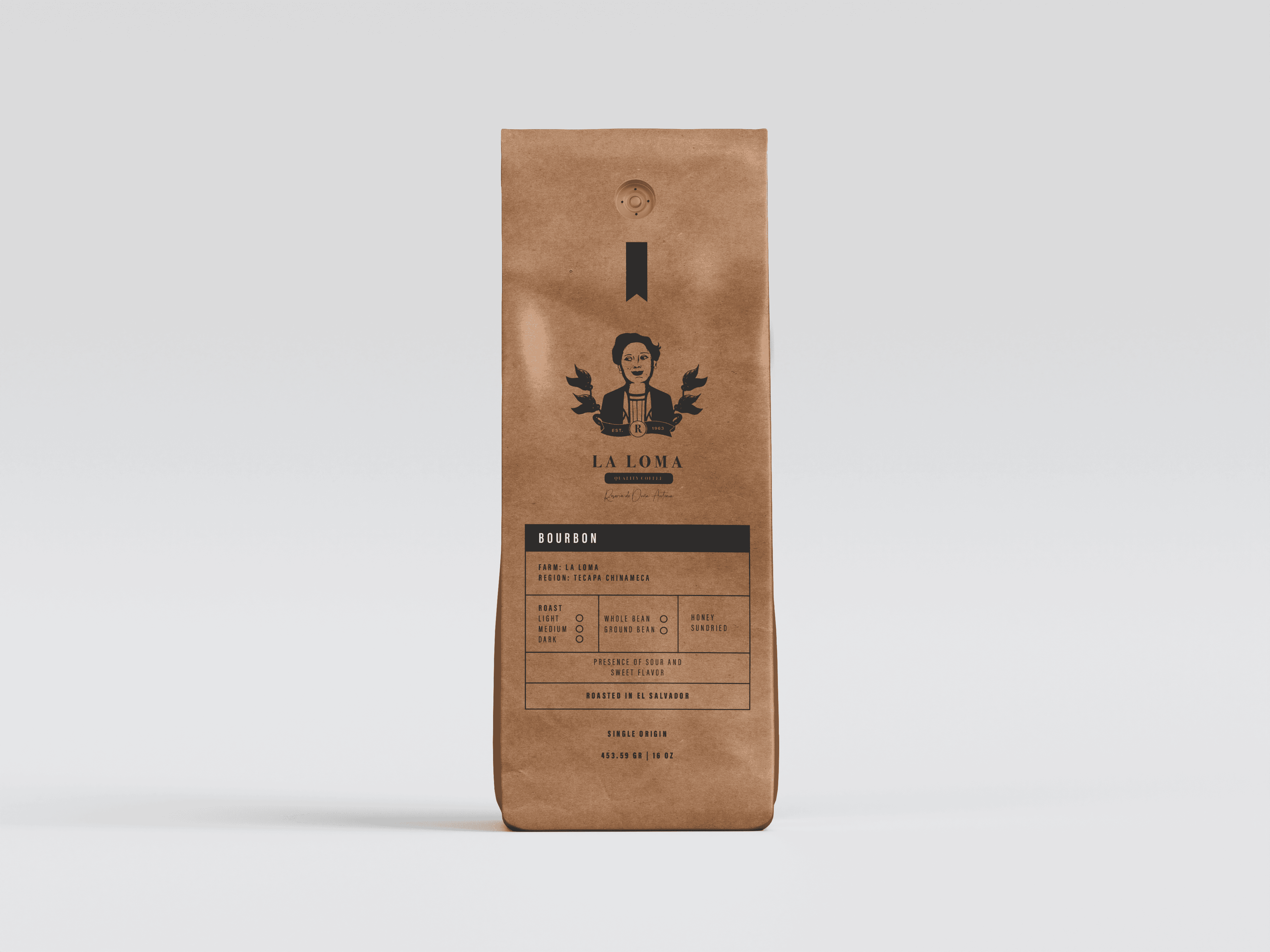 Bourbon – Whole Bean Single Origin Coffee from El Salvador